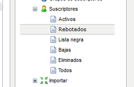 Como gestiona Mailrelay los usuarios rebotados