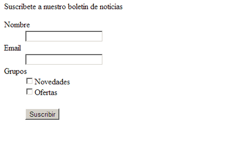 URL confirmación alta