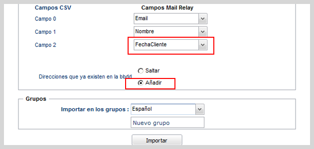 Autorespondedor Mailrelay