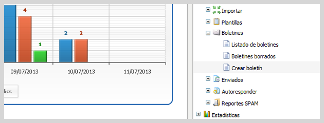 importacion fichero eml mailrelay