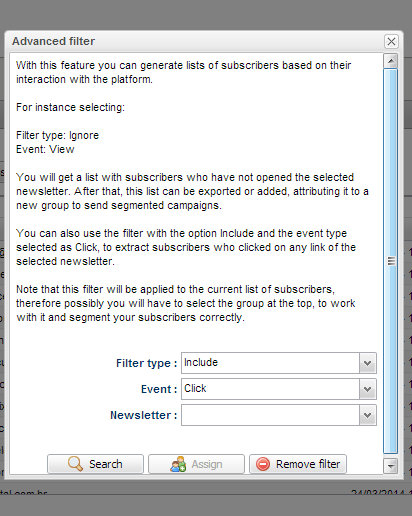Advanced filters 3