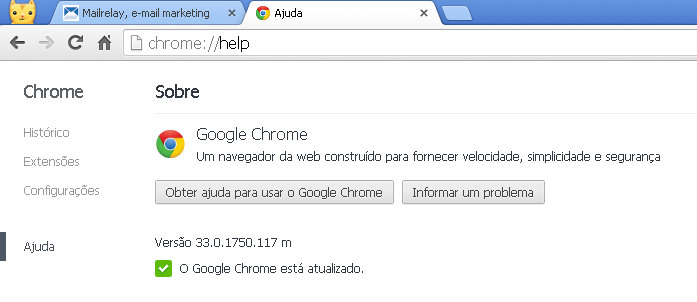 chrome atualizado