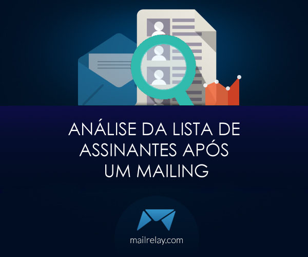 Análise da lista de assinantes após um mailing