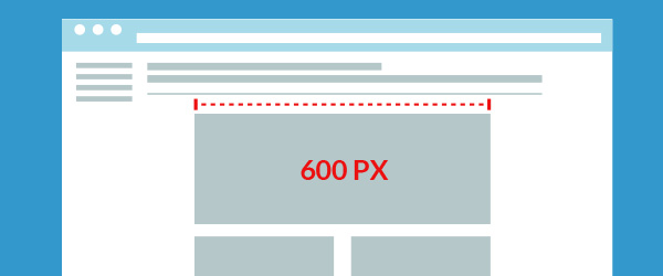 No superes los 600px de ancho No superes los 600px de ancho