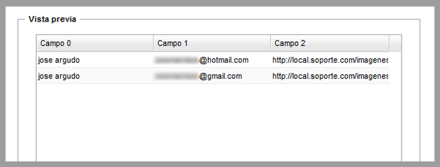 Comprueba los campos personalizados