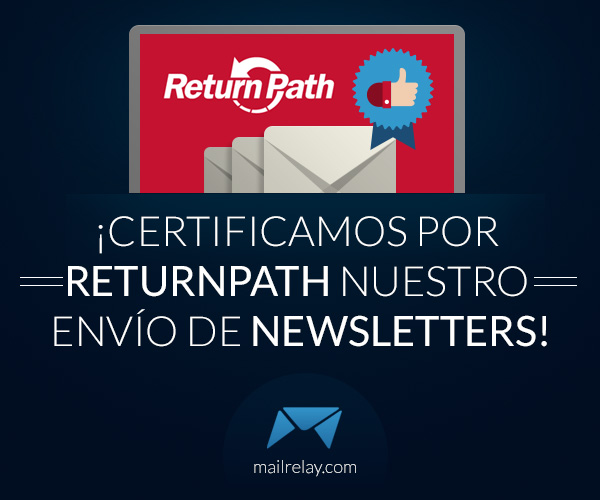 ReturnPath Certifica a Mailrelay em sua whitelist global