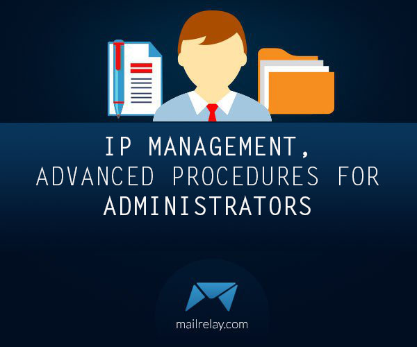 IP management, advanced procedures for administrators