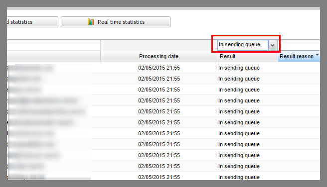Why some emails could get in sending queue 3