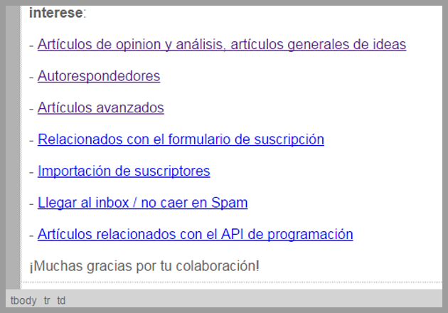 campaña de email marketing