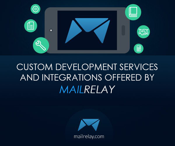 Custom development services and integrations offered by Mailrelay