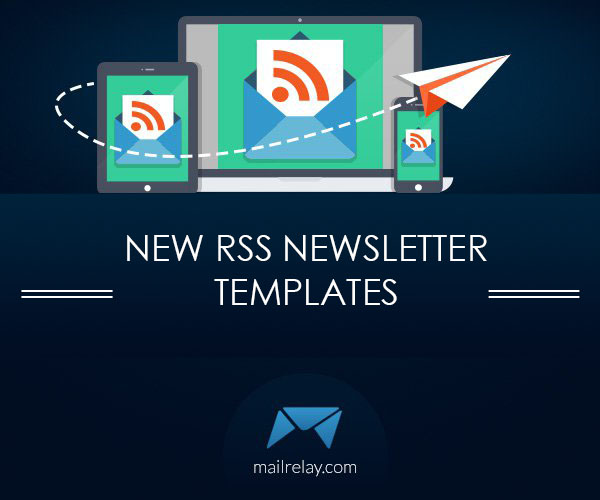 New RSS newsletter templates