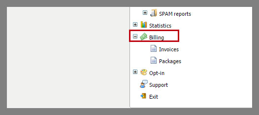 New automated system for purchasing email marketing packages 1