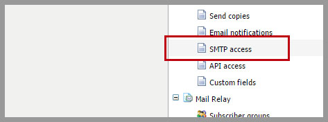 How to enable the SMTP server for your email marketing platform