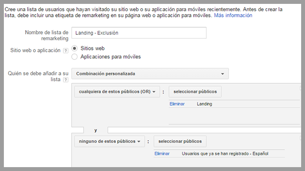 Públicos de exclusión Públicos de exclusión