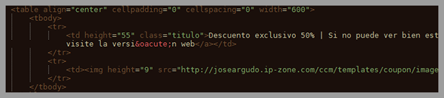 plantilla de newsletter