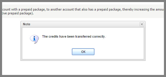How to transfer credits 4