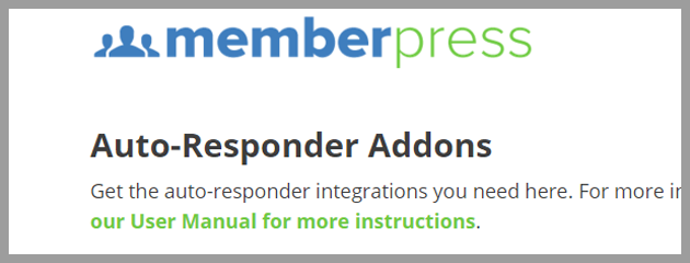 Auto respondedor de Memberpress