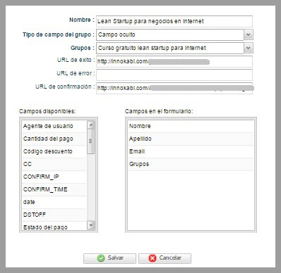 Formulario con Mailrelay Formulario con Mailrelay