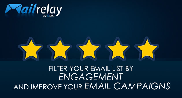 Filter your email list by engagement