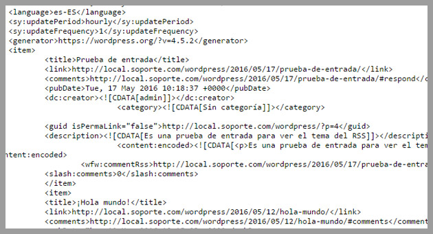 analizando el hml de nuestra newsletter