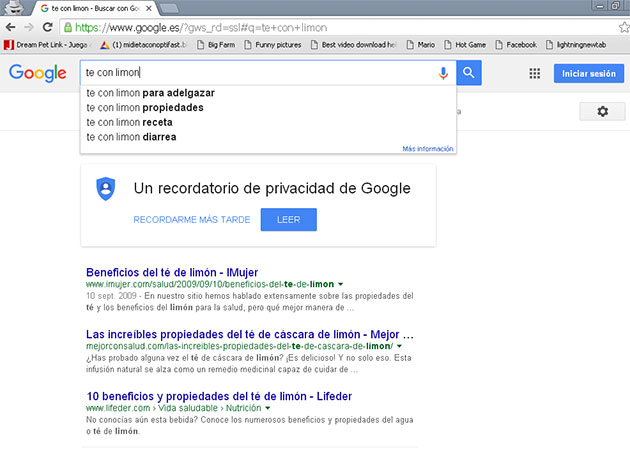 Buscador de google como herramientas SEO