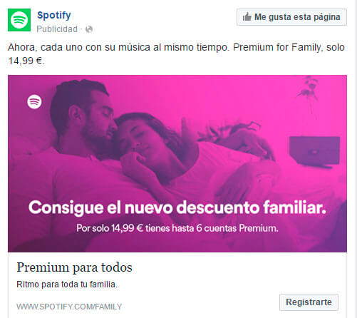 Anuncio facebook ads
