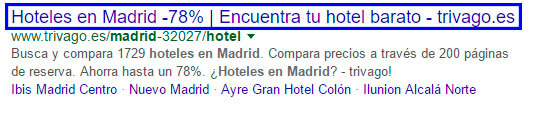 Mejorar el title