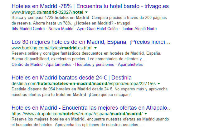 Resultado de google
