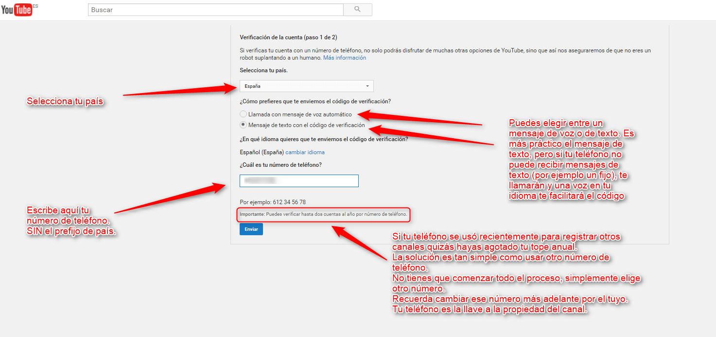 Verificación mediante código