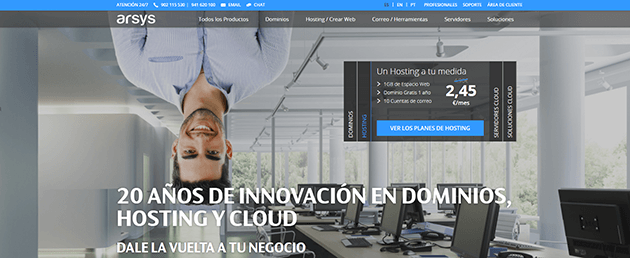 Hosting de Arsys Hosting de Arsys