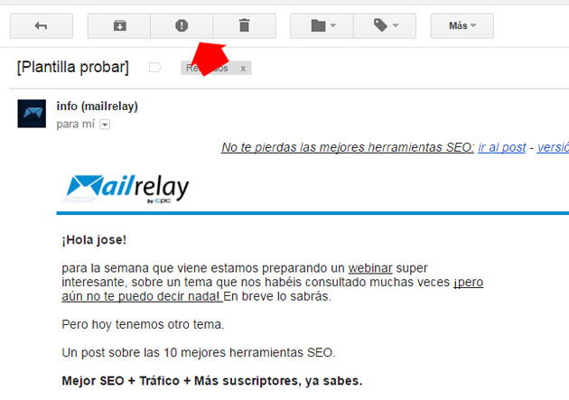 mailing de presentación mailing de presentación