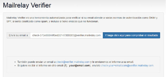 mailrelay verifier mailrelay verifier