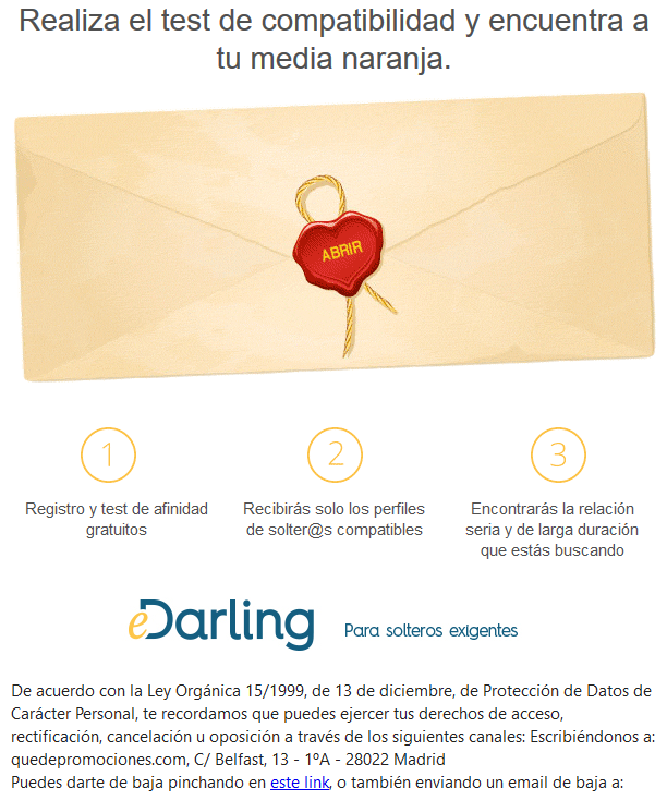 newsletter edarling