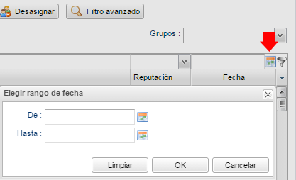 filtrar lista de suscriptores pro fecha filtrar lista de suscriptores pro fecha