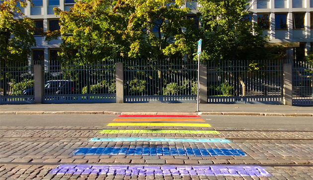 marketing de guerrilla bandera gay