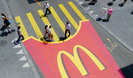 marketing de guerrilla mcdonalds