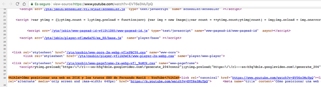 seo en youtube