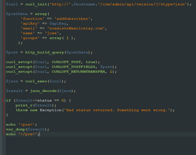 ejemplo api mailrelay