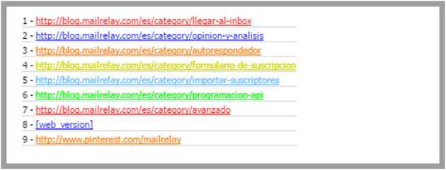 encuestas Mailrelay
