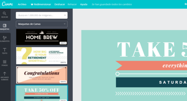 diseñar la imagen de la newsletter de oferta