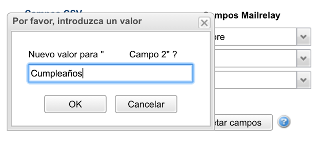 newsletter felicitación cumpleaños