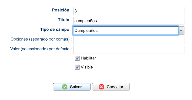newsletter felicitación cumpleaños