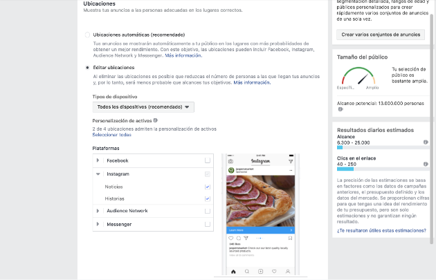publicidad en instagram