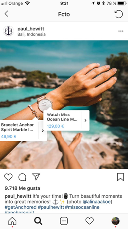 instagram shopping