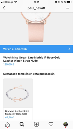 instagram shopping