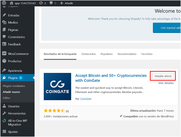 wordpress coingate woocommerce wordpress coingate woocommerce