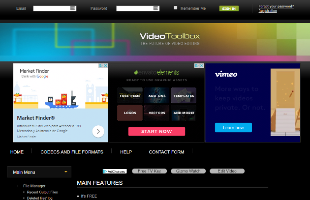 Vídeo Toolbox Vídeo Toolbox