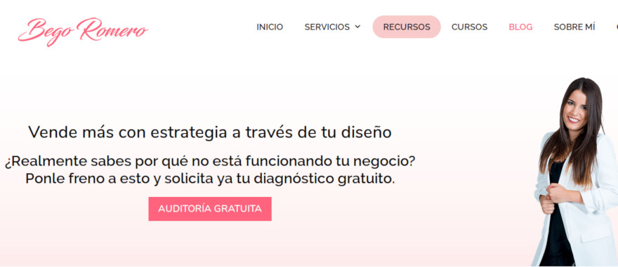 Haz de tu página de inicio una dedicada (o semi-dedicada) página de aterrizaje