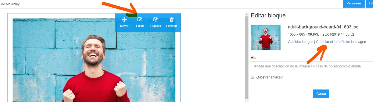 mailrelay nueva versión
