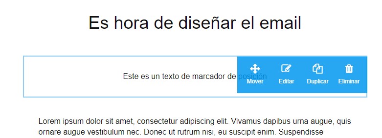 Editar bloque de texto